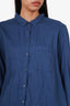 Xirena Blue Cotton Button Down Shirt Size M