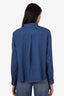 Xirena Blue Cotton Button Down Shirt Size M