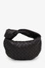 Bottega Veneta Dark Brown Intrecciato Lambskin Mini Jodie Bag