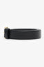 The Row Black Leather Belt