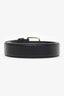 The Row Black Leather Belt