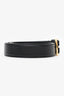 The Row Black Leather Belt