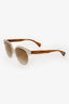 Oliver Peoples Light Gold/Turquoise Wayfarer Sunglasses