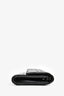 Christian Dior 2014 Black Cannage Patent Leather Lady Wallet On Chain