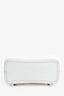 Pre-Loved Chanel™ 2017/18 White Leather/Patent Small Gabrielle Backpack