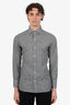 Tom Ford Black/White Check Button Down Shirt Size 39 Mens