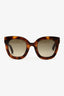 Gucci Brown Tortoise GG Star Handle Sunglasses