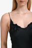 Giorgio Armani Black Silk Cami Tank Top Size 42
