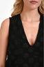 Marni Black Cotton Polka Dot Sleeveless Mini Dress Size 38