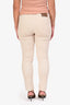Brunello Cucinelli Beige Corduroy Slim Leg Pants Size 6