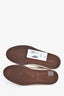 Loro Piana White Perforated Suede Sneakers Size 36