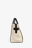 Celine Taupe Tri-Coloured Mini Luggage Tote
