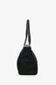 Stella McCartney Black/Silver Shaggy Deer Falabella East West Shopper Tote Bag