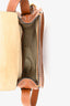 Chloe Brown Leather Whipstitch Small Saddle Marcie Crossbody Bag