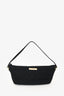 Gucci 2000 Vintage Black GG Canvas Boat Pochette Shoulder Bag