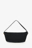 Gucci 2000 Vintage Black GG Canvas Boat Pochette Shoulder Bag