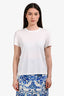 The Row White Cotton T-Shirt Size XS