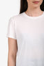 The Row White Cotton T-Shirt Size XS