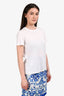 The Row White Cotton T-Shirt Size XS