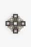 Pre-Loved Chanel™ 2015 Silver Tone Crystal Embellished Brooch