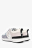 Pre-Loved Chanel™ White/Purple Suede Sneakers Size 41