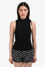 Ba&sh Black Mockneck Sleeveless Top Size XS