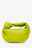 Bottega Veneta Lime Green Intrecciato Leather Mini Jodie Bag