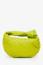 Bottega Veneta Lime Green Intrecciato Leather Mini Jodie Bag