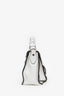 Proenza Schouler White Leather Top Handle Bag With Strap