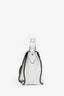 Proenza Schouler White Leather Top Handle Bag With Strap