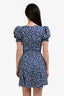 Reformation Blue Floral Mini Dress Size 0