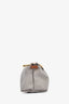 Longchamp Grey Canvas 'Le Pliage' Mini Coin Pouch