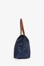 Longchamp Navy 'Le Pliage' Large Tote Bag