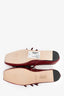 Gucci Burgundy Leather Horsebit Ballerina Flats Size 37
