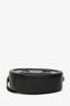 Celine Black Leather Cuir Triomphe Oval Crossbody Bag