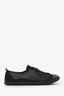 Prada Black Leather Studded Sneakers Size 40