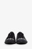 Prada Black Leather Studded Sneakers Size 40