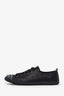 Prada Black Leather Studded Sneakers Size 40