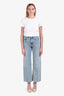 Anine Bing Light Wash Wide-Leg Jeans Size 25