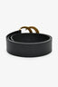 Gucci Black Lather GG Marmont Thick Belt Size 80/32