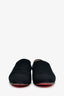 Christian Louboutin Black Fabric Loafers Size 42.5 Mens