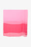 Hermès Pink Ombre Sheer Silk Shawl