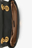 Gucci Black Lambskin Matelasse Small GG Marmont Double Chain Shoulder Bag