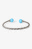 David Yurman Sterling Silver/Diamond Turquoise 'Solari' Bracelet