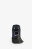 Pre-Loved Chanel™ 2018/19 Navy Blue/Black Quilted Lambskin Small Gabrielle Bag
