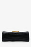 Pre-Loved Chanel™ 2018 Black Chevron Calfskin Paris-Hamburg Medal Flap Bag