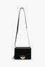Pre-Loved Chanel™ 2018 Black Chevron Calfskin Paris-Hamburg Medal Flap Bag