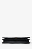 Christian Dior 2018 Black Leather Studded Diorama Wallet On Chain