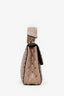 Valentino Garavani Blush Lambskin Medium Rockstud Spike Shoulder Bag