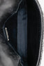 Miu Miu Black Matelasse Nappa Leather Crystal Embellished Shoulder Bag With Strap